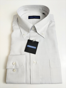 形態安定シャツ Lサイズ 41-82 ボタンダウン グレードビー 長袖 新品 RM4000-4