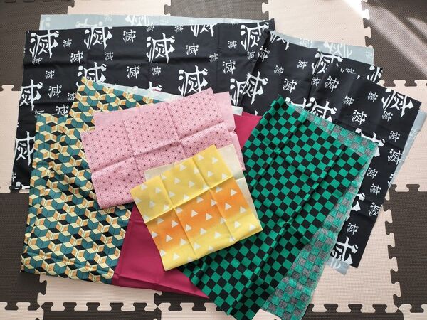 生地 はぎれ まとめ売り 鬼滅の刃 キャラクター