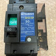 三菱　MITSUBISHI　NF30-SP 　ノーヒューズブレーカ　漏電遮断器　2P　50A　U-218_画像3
