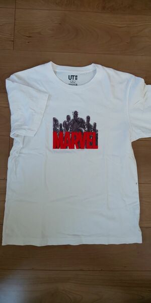 【UNIQLO】MARVEL Tシャツ Sサイズ ホワイト 