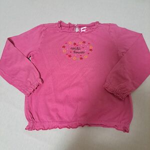 長袖Tシャツ ミキハウス MIKIHOUSE　110センチ　女の子　