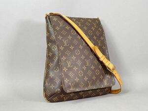 本物保証 LOUIS VUITTON ルイヴィトン ミュゼット モノグラム ショルダーバッグ 斜め掛け