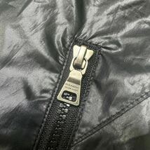 極美品●バーバリーブラックレーベル ナイロンジャケット ブルゾン BURBERRY BLACK LABEL メンズ 胸元ホースロゴ ノバチェック ネイビー_画像9