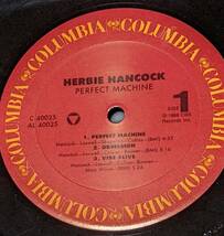 80's ハービー・ハンコック Herbie Hancock (US盤LP)/ PERFECT MACHINE Columbia FC 40025 AL 40025 1988年_画像3