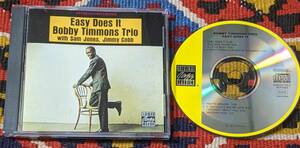 60's ボビー・ティモンズ Bobby Timmons Trio (CD)/ イージー・ダズ・イット OJCCD-722-2, Riverside Records RLP 9363 1961年