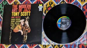 50's トニー・スコット Tony Scott (スペイン盤 LP)/ トニー・スコットの肖像 The Modern Art Of Jazz Seeco CELP 425 FSR-552 1957年