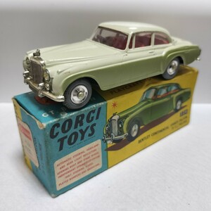 CORGI TOYS 224 BENTLEY CONTINENTAL SPORTS SALOON コーギー ミニカー