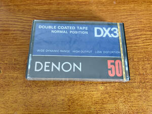 レア カセットテープ DENON DX3 1本 00999