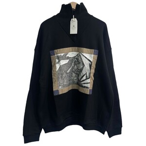 【美品】サイズXL サスクワァッチファブリックス． SASQUATCHfabrix．　 22AW 横田基地 HALF ZIP SWEATSHIRT スウェット 8065000162181