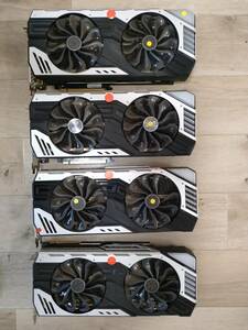 【ジャンクx 4個セット】 Palit RTX2070 SUPER JS (JET STREAM) 8G（ディスプレイ表示エラー+ファン故障）