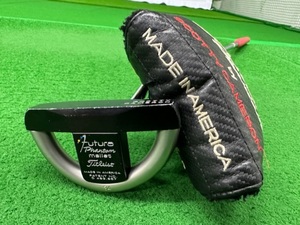 【中古品】スコッティキャメロン Futura Phantom mallet　パター 　グリップ　イオミック　純正シャフト　34.75インチ　ヘッドカバー有