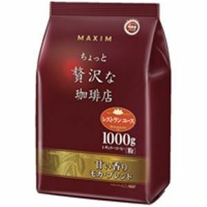 [ новый товар ]AGF maxi m роскошный ..1kg мокка Blend 3 пакет 