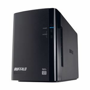 【新品】バッファロー ドライブステーション ミラーリング機能搭載 USB3.0用 外付けHDD 2ドライブモデル4TB HD-WL4TU3／R1J H