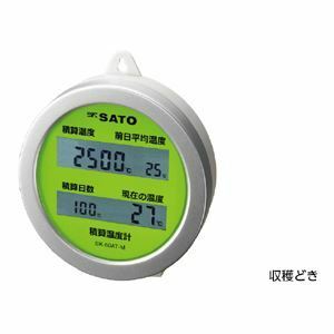 【新品】積算温度計 収穫どき SK-60AT-M