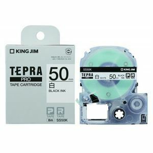 【新品】（まとめ） キングジム テプラPROテープ 白ラベル 50mm幅テープカートリッジ 白 【×3セット】