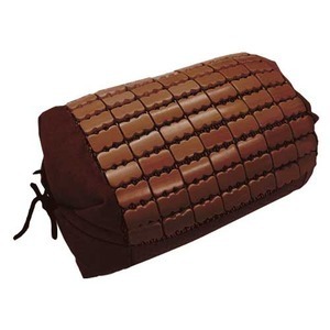 [ new goods ] natural material. ....... bamboo pillow [37×25cm/ Brown ] contact cold sensation bamboo pillow [do rumen pillow ] 9 equipment 