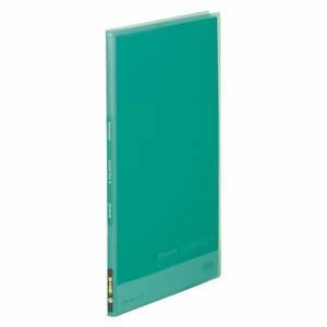 【新品】（まとめ） キングジム シンプリーズ クリアーファイル A4タテ型 10ポケット 緑 【×30セット】
