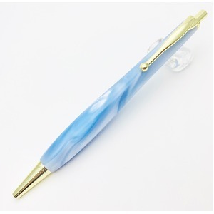 【新品】日本製 アクリルボールペン/文房具 【ブルー】 0.7mm 文具 オフィス用品 ステーショナリー
