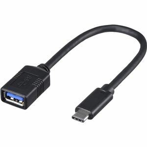 【新品】バッファロー（サプライ） USB3.1 Gen1変換ケーブル（Aメス to C） 0.15m ブラック BSUAMC311015BK