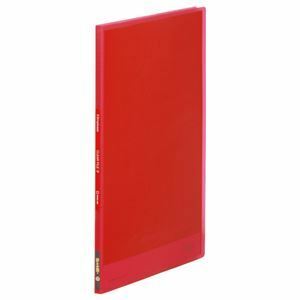 【新品】（まとめ） キングジム シンプリーズ クリアーファイル A4タテ型 10ポケット 赤 【×30セット】