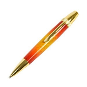 【新品】サンバースト ボールペン/文房具 【楓 メイプルウッド パーカータイプ】 芯：0.7mm 日本製 文具 『Air Brush Wood Pen