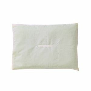 【新品】枕/ピロー 【約28×39cm】 ヒバエッセンス練り込みパイプ使用 側地綿100％ 抗菌 防臭 通気性抜群 『ひばパイプJr枕』