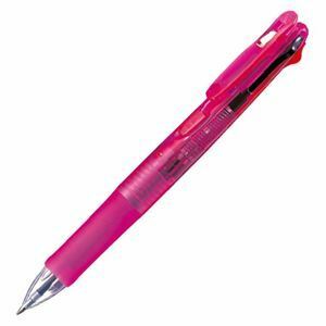 【新品】（まとめ） ゼブラ クリップオンG 4色ボールペン 0.7mm ピンク 【×20セット】