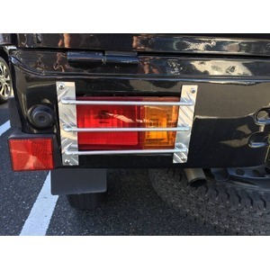 【新品】アルミシマ板 軽トラック用 テールガード テールカバー ハイゼット タイプ2