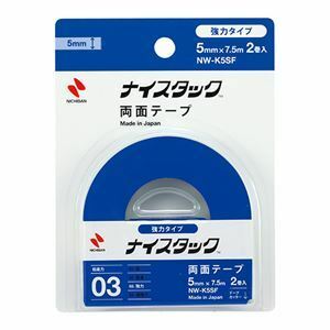 【新品】（まとめ） ニチバン ナイスタック 強力タイプ 5mm×7.5m 2巻入 【×20セット】