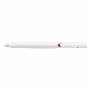 【新品】（まとめ） ゼブラ エマルジョンボールペン bLen 0.5mm 白軸 赤インク 【×30セット】