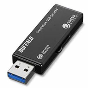 【新品】ハードウェア暗号化 USB3.0メモリー ウイルススキャン1年 32GB