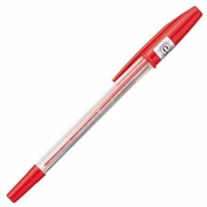 【新品】（まとめ）三菱鉛筆 ボールペン SA-R10P.15 赤 10本【×10セット】