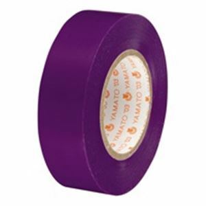 【新品】(業務用5セット)ヤマト ビニールテープ/粘着テープ 【19mm×10m/紫】 10巻入り NO200-19