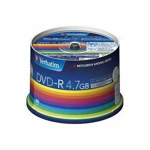 【新品】（まとめ）三菱化学 データ用DVD-R 4.7GB 50枚 DHR47JP50V3【×2セット】