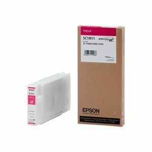 【新品】エプソン EPSON インクカートリッジ マゼンタ 110ml SC1M11 1個