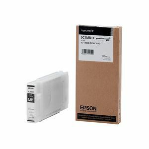 【新品】エプソン EPSON インクカートリッジ マットブラック 110ml SC1MB11 1個