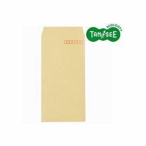 【新品】TANOSEE R40クラフト封筒 長3 70g/m2 〒枠あり 業務用パック 1箱(1000枚)