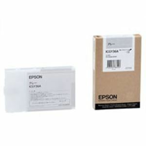 【新品】EPSON エプソン インクカートリッジ 純正 【ICGY36A】 グレー(灰)