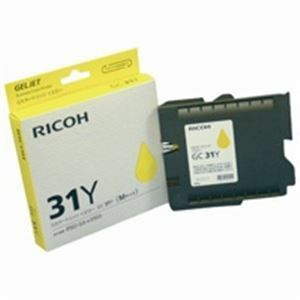 【新品】RICOH（リコー） ジェルジェットカートリッジ GC31Yイエロー