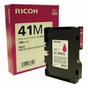 【新品】RICOH（リコー） ジェルジェットカートリッジ GC41Mマゼンタ