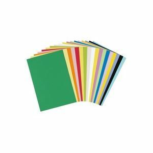 【新品】(業務用3セット)大王製紙 再生色画用紙/工作用紙 【八つ切り 100枚】 オリーブ