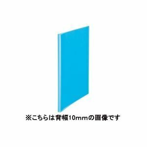 【新品】(業務用20セット) プラス シンプルクリアファイル 【A4】 10ポケット タテ入れ FC-210SC 青