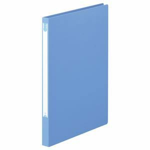 【新品】（まとめ） TANOSEE Zファイル（PP表紙） A4タテ 100枚収容 背幅20mm ブルー 1冊 【×10セット】