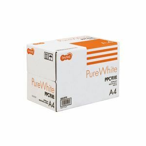 【新品】（まとめ） TANOSEE PPC用紙 Pure White A4 1箱（2500枚：500枚×5冊） 【×10セット】