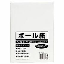 【新品】(まとめ) 今村紙工 ボール紙 A4 TTM10-A4 1パック(10枚) 【×40セット】_画像1