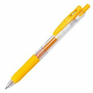 【新品】(まとめ) ゼブラ ゲルインクボールペン サラサクリップ 0.7mm 黄 JJB15-Y 1本 【×60セット】