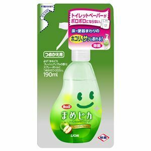 【新品】(まとめ) ライオン ルック まめピカ トイレのふき取りクリーナー つめかえ用 190ml 1個 【×20セット】