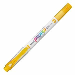 【新品】(まとめ) 三菱鉛筆 蛍光ペン プロパス・ウインドウ ソフトカラー ヤマブキ PUS102T.3 1本 【×60セット】