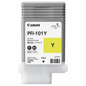 【新品】（まとめ） キヤノン Canon インクタンク PFI-101 顔料イエロー 130ml 0886B001 1個 【×6セット】