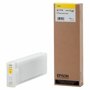 【新品】（まとめ） エプソン EPSON インクカートリッジ イエロー 700ml SC1Y70 1個 【×3セット】